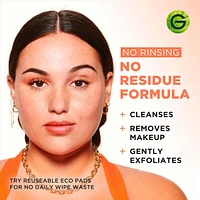 SkinActive Micellar Gentle Peeling Water with 1% PHA + Glycolic Acid + Papaya Extract, Cleanses & Gently Exfoliates Skin, for Normal to Sensitive Skin - 400ml