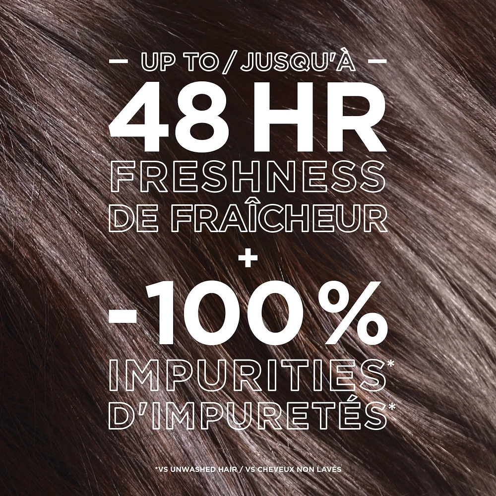 Magnetic Charcoal Purifying Shampoo for Greasy Scalp, Hydrates Dry Ends for Up to 48-Hours, with Charcoal and Nigella Flower Oil
