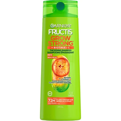 Fructis Grow Strong Thickening Shampoo, Thickens Fine Hair