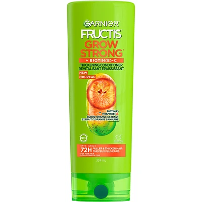 Fructis Grow Strong Thickening Conditioner, Thickens Fine Hair