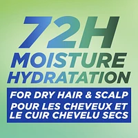 Fructis Pure Moisture Hydrating Conditioner, for 72 hours of moisture for Dry Hair and Scalp, with Hyaluronic Acid and Cucumber Water