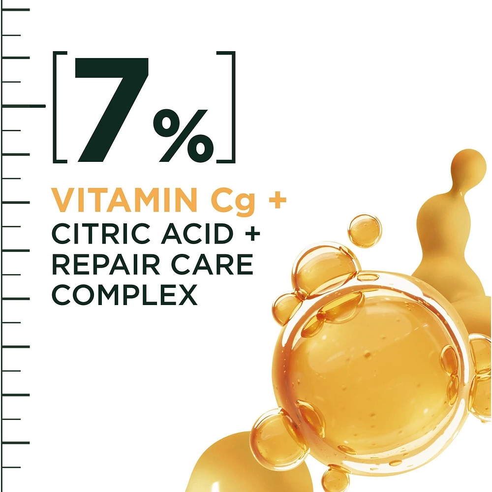 Fructis Hair Filler + Vitamin C Strength Repair Sulfate-Free Conditioner, for Weak Damaged Hair, up to 4X Less Breakage & 79% More Strength