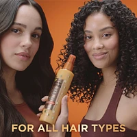 Heat Protectant Spray for Damaged Hair, Sulfate Free, Prevents Breakage, Hair Honey Milk Spray