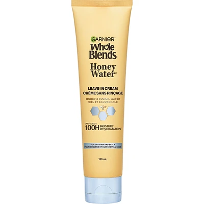 Whole Blends Honey Water Moisture Restoring Leave In Cream, for Dry Hair & Scalp