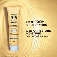 Whole Blends Honey Water Moisture Restoring Leave In Cream, for Dry Hair & Scalp