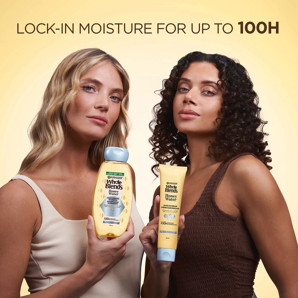 Whole Blends Honey Water Moisture Restoring Leave In Cream, for Dry Hair & Scalp