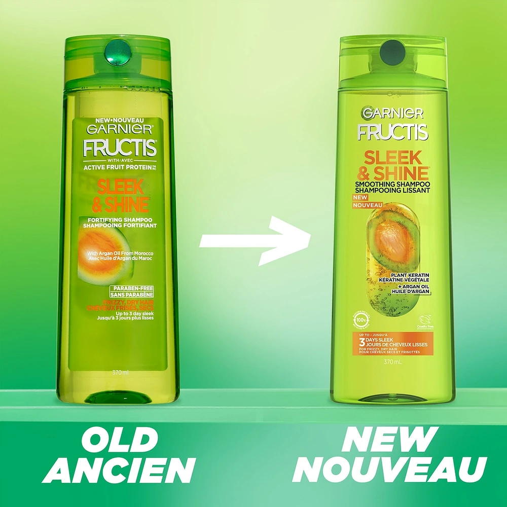 Fructis Sleek & Shine shampooing fortifiant