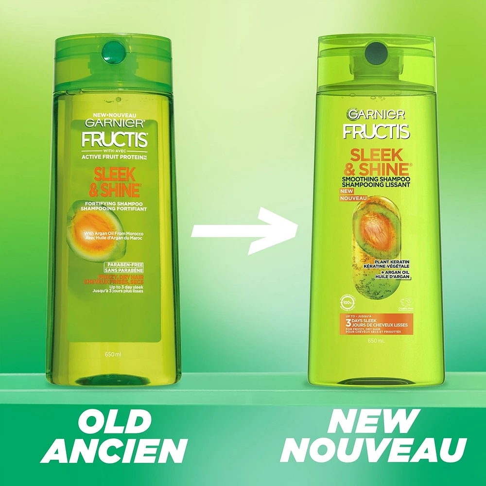 Fructis Sleek & Shine shampooing