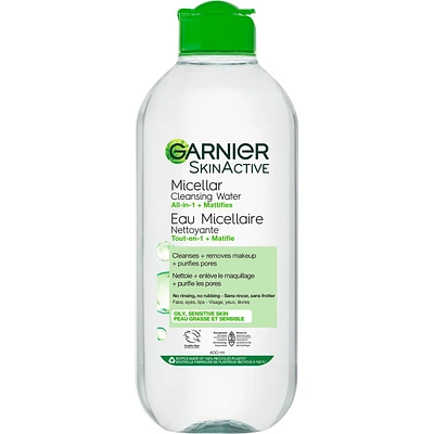 Skin Active Micellar Water For Oily Skin 400 Ml