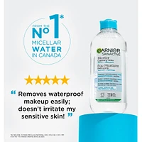 Micellar Cleansing Water, All-in-One Cleanser and Waterproof Makeup Remover for All Skin Types
