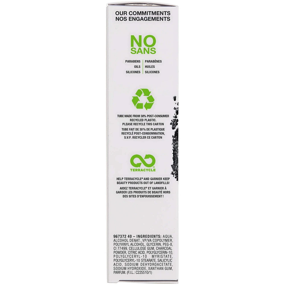 SkinActive Charcoal Black Peel-Off Mask Cleanser For Combination to Oily Skin