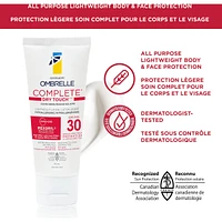Dry Touch SPF Face & Body Lotion Sunscreen
