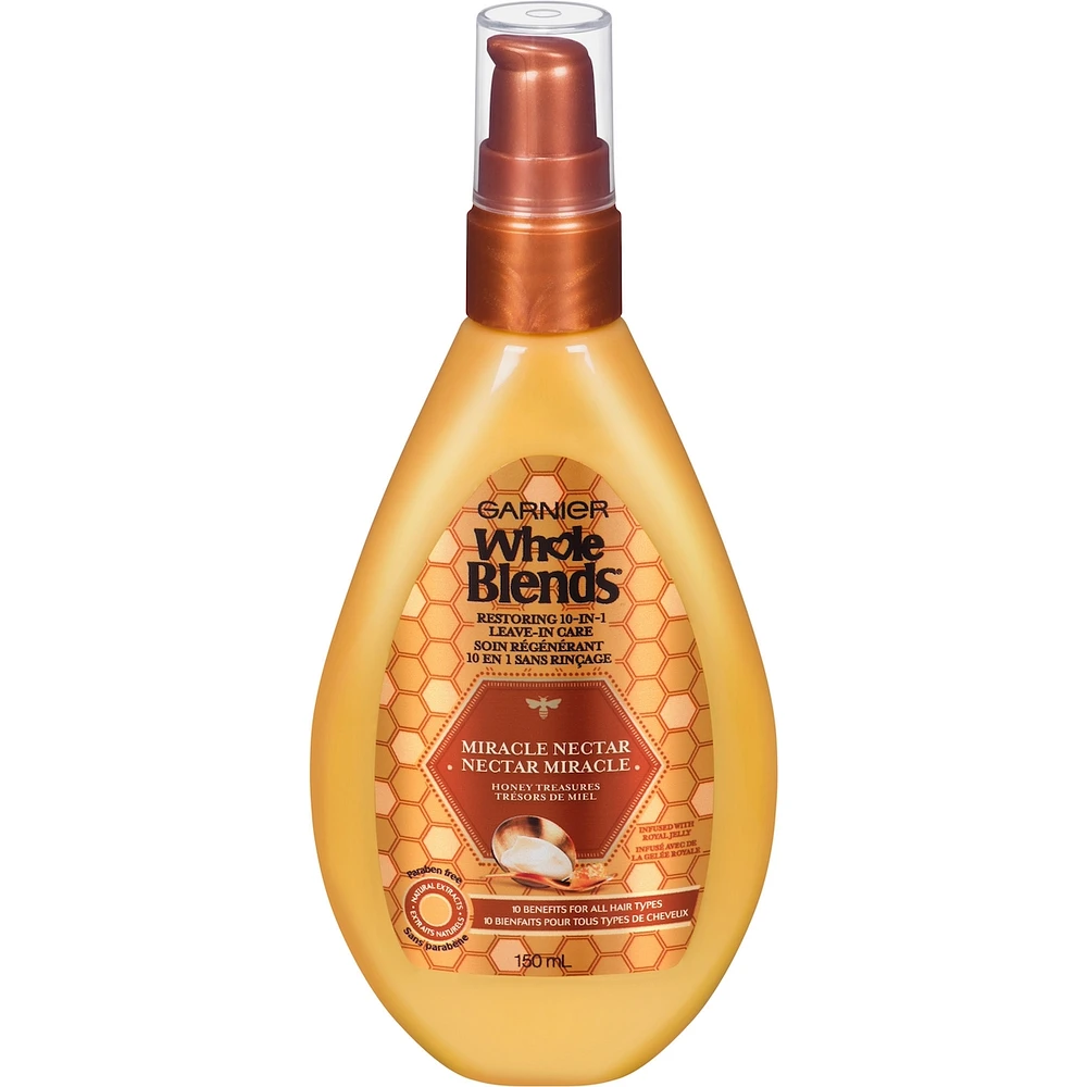 Whole Blends 10-in-1 Hair Serum, For Damaged Hair, Honey Treasures