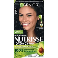 Nutrisse Ultra Crème, Permanent Hair Dye, 100% Grey Coverage