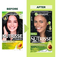 Nutrisse Ultra Crème, Permanent Hair Dye, 100% Grey Coverage