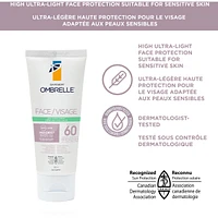Face Anti-Shine SPF 60 Sunscreen Cream