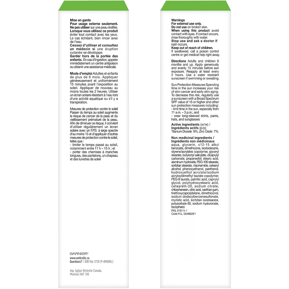 Face Mineral Hydrating Sunscreen Lotion SPF 50