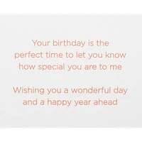 Papyrus Birthday Card (How Special You Are)