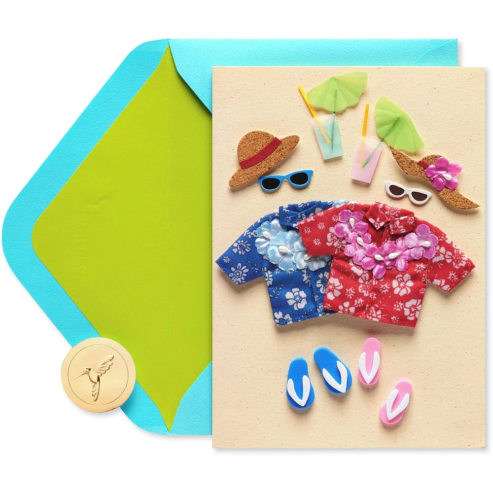 Papyrus Anniversary Card (Hawaiian)