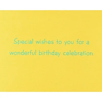 Papyrus Birthday Card (Wonderful Birthday Celebration)
