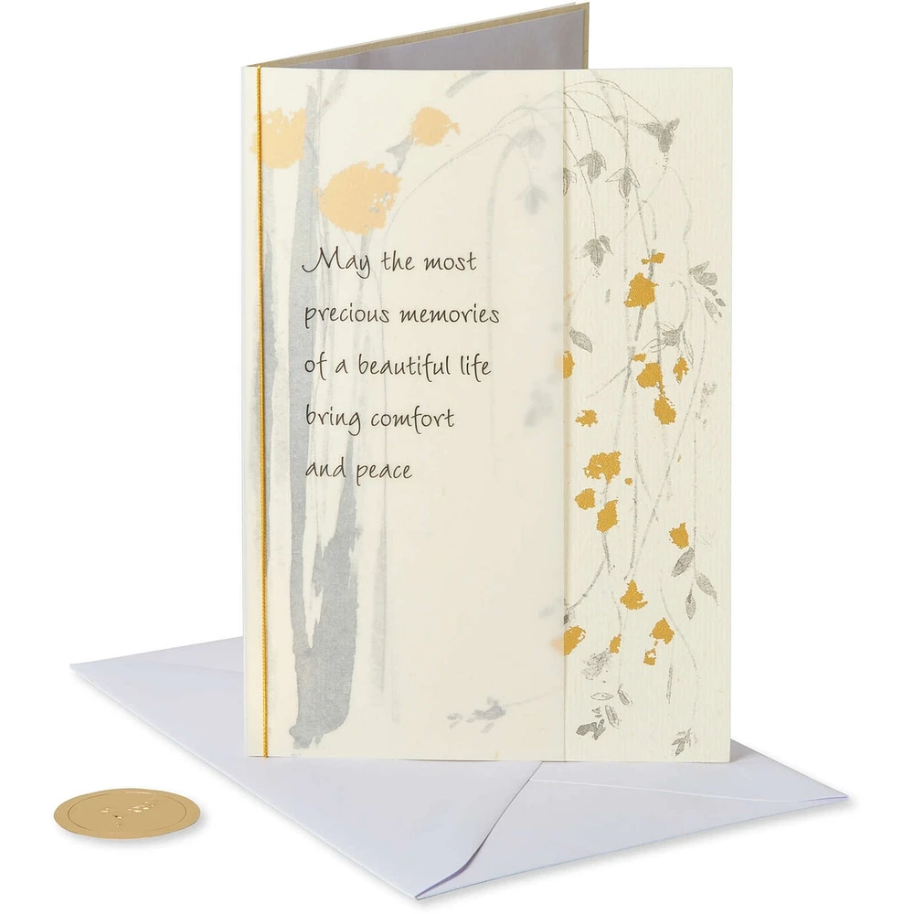 Papyrus Sympathy Card (Warm and Caring Thoughts)