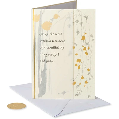 Papyrus Sympathy Card (Warm and Caring Thoughts)