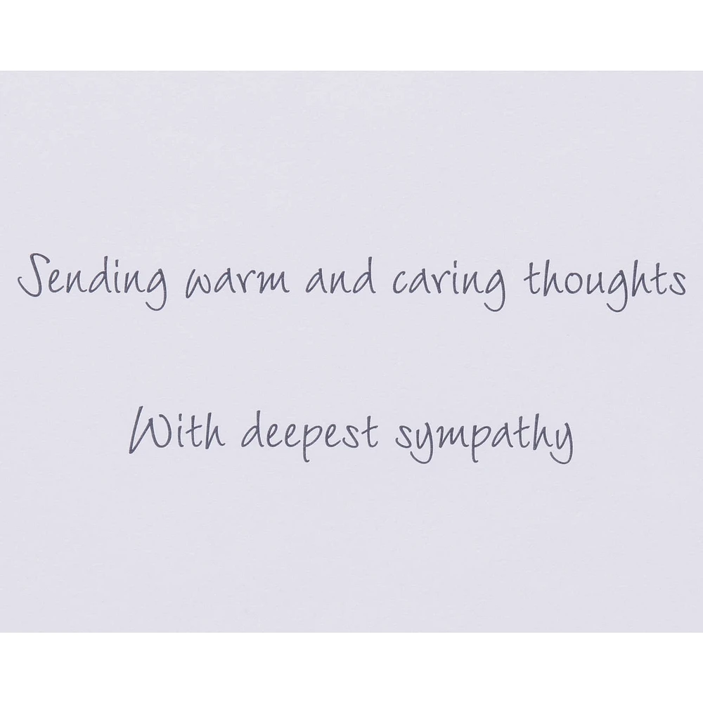 Papyrus Sympathy Card (Warm and Caring Thoughts)
