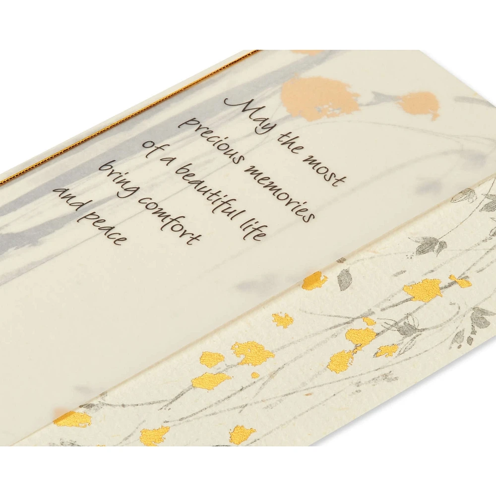 Papyrus Sympathy Card (Warm and Caring Thoughts)