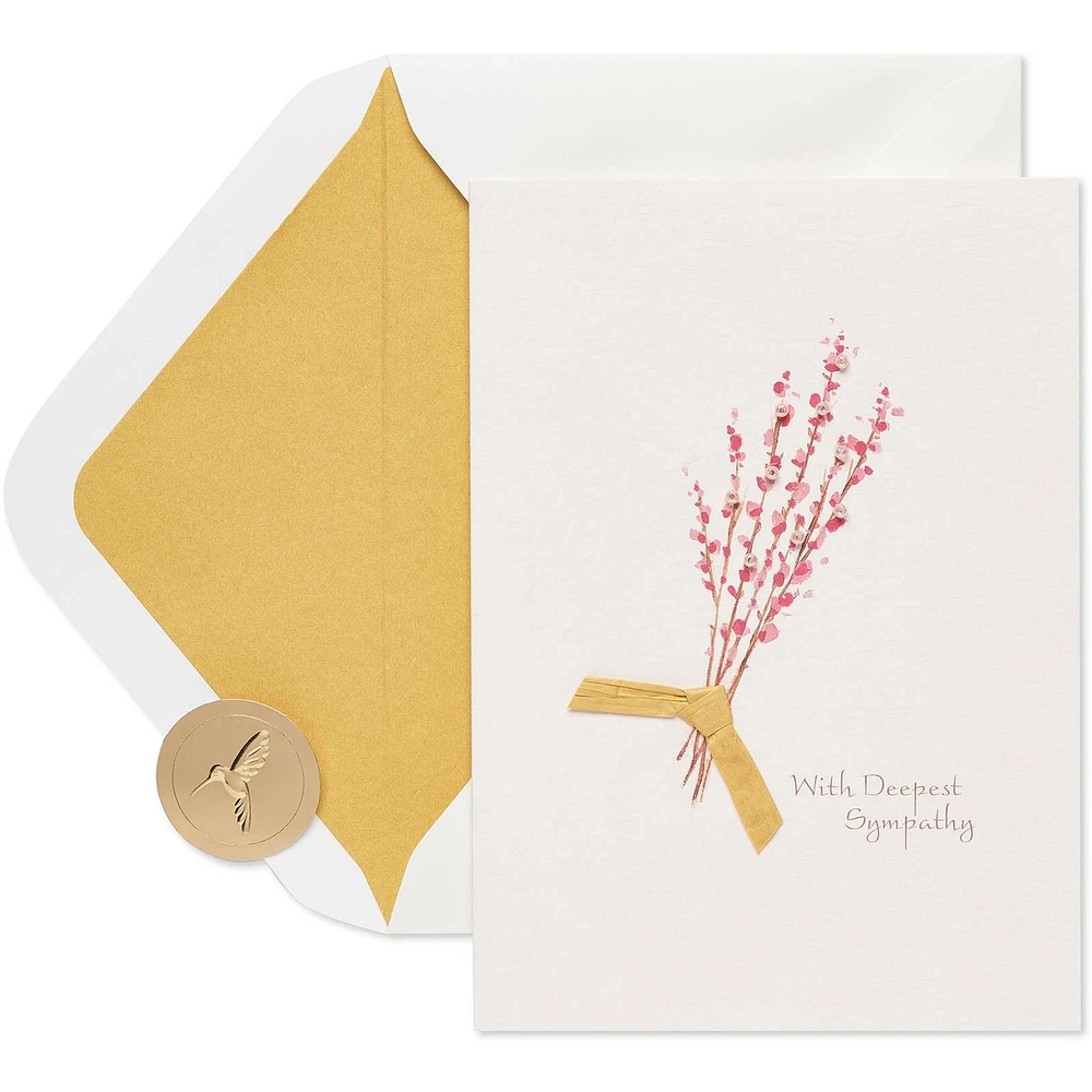 Papyrus Sympathy Card (Wishing You Comfort)