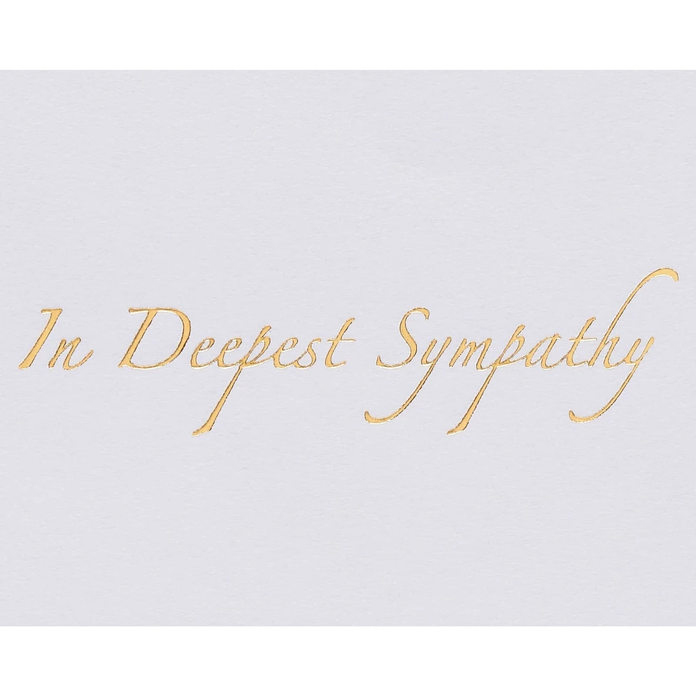Papyrus Sympathy Card (Deepest Sympathy)