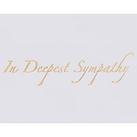 Papyrus Sympathy Card (Deepest Sympathy)