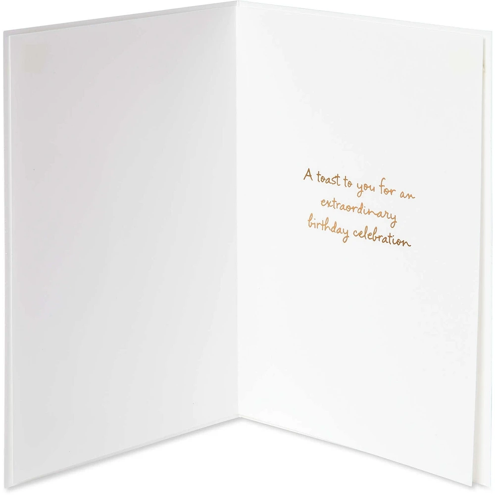 Papyrus Funny Birthday Card (Toast To You)