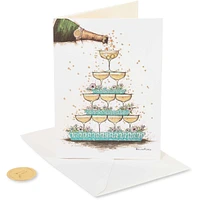 Papyrus Wedding Card for Couple - Designed By Bella Pilar (Overflowing with Love)
