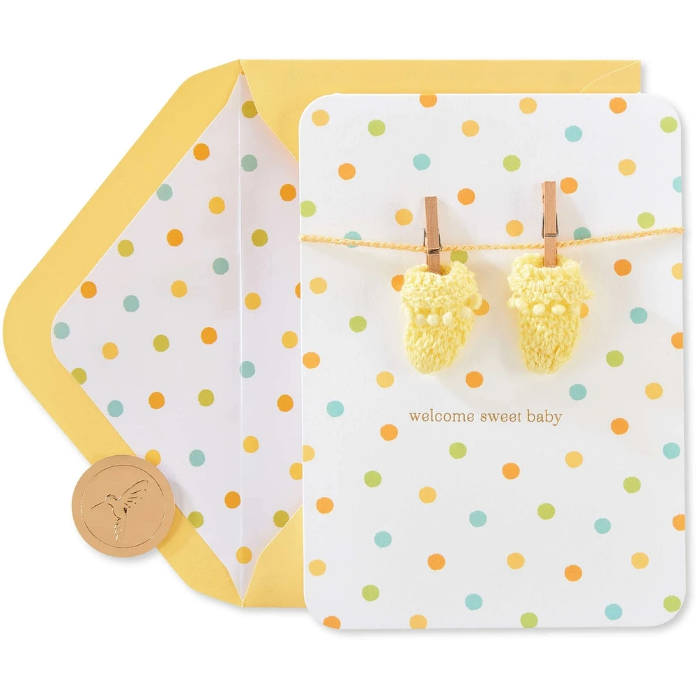 Papyrus Baby Shower Card (Warmest Welcome)