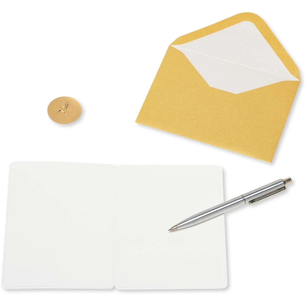 Papyrus Blank Thank You Card (Message in a Bottle)