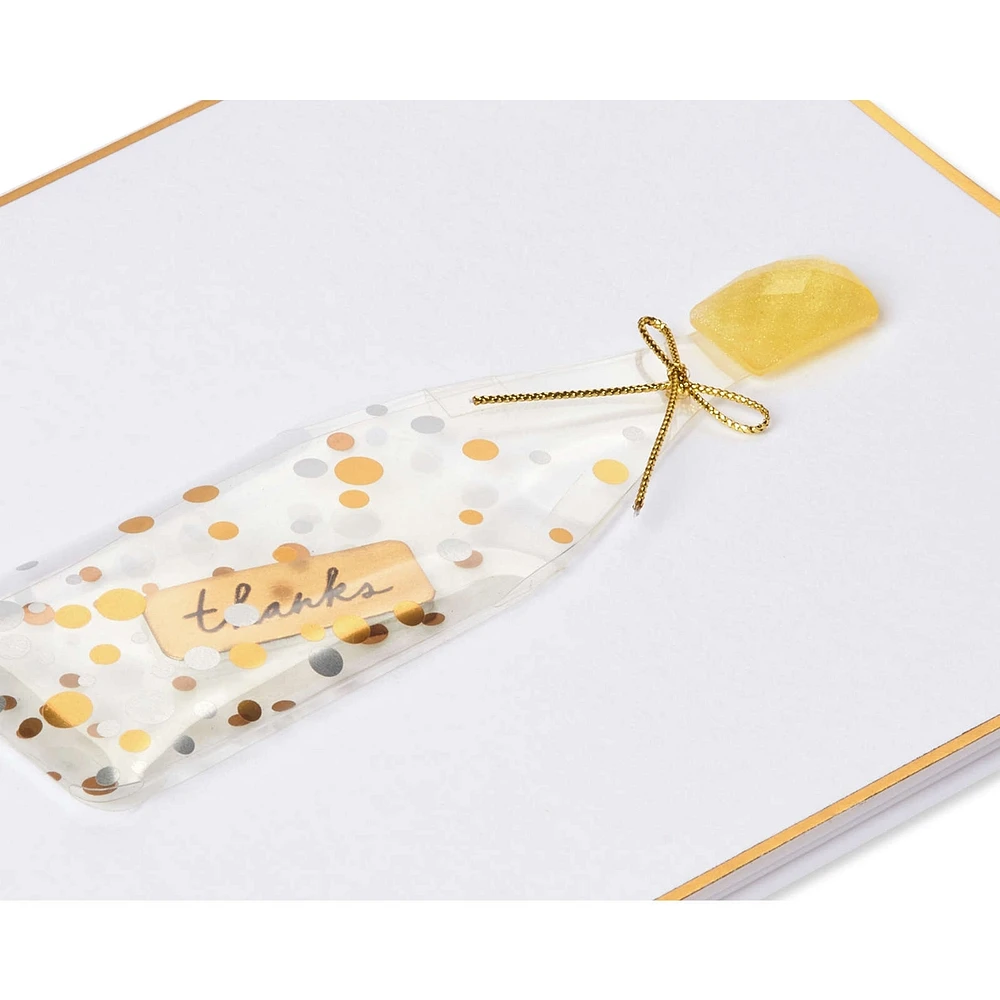 Papyrus Blank Thank You Card (Message in a Bottle)
