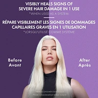 Nexxus Keraphix Damage Healing Shampoo for damaged, dry hair With ProteinFusion with keratin protein and black rice 1 L