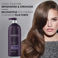 Nexxus Keraphix Damage Healing Shampoo for damaged, dry hair With ProteinFusion with keratin protein and black rice 1 L