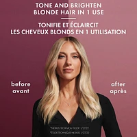 Nexxus  Purple Shampoo, hair care for colour treated Blonde or Silver hair Blonde Assure, Colour Toning - NO brassy yellow tones 251ML