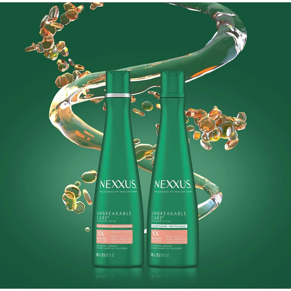 Nexxus Unbreakable Care™ Thickening Conditioner for Fine and Thin hair with Keratin, Collagen, Biotin