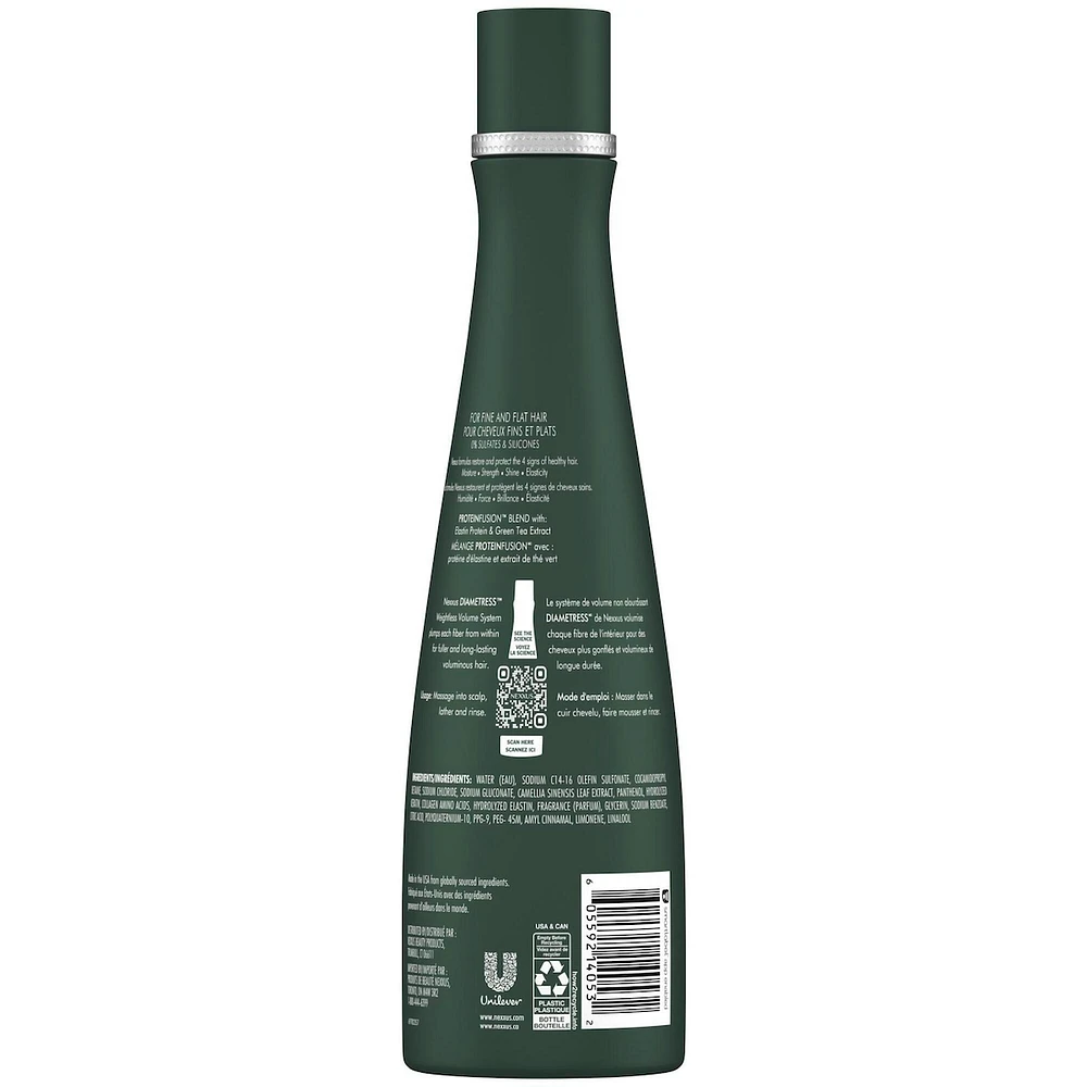 Nexxus  Volume Shampoo, for fine and flat hair, Diametress,  400 ML