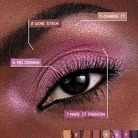 Always On Mood  Board Eyeshadow Palette - Fiery Vibes
