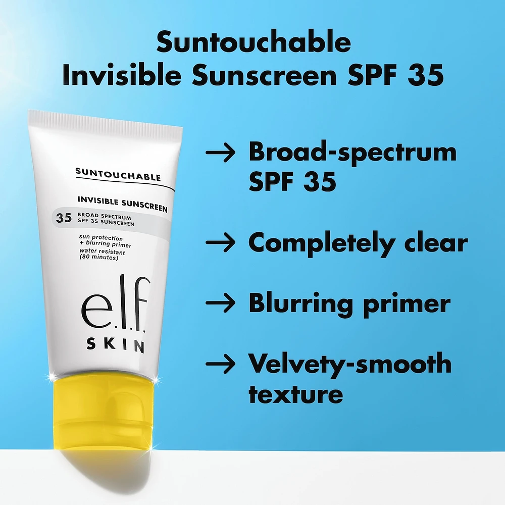 Suntouchable! Invisible Sunscreen SPF 35