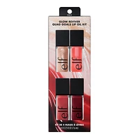 Glow Reviver Quad Goals Lip Oil Kit