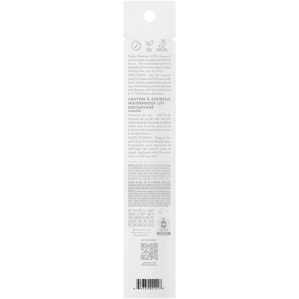 Waterproof Instant Lift Brow Pencil