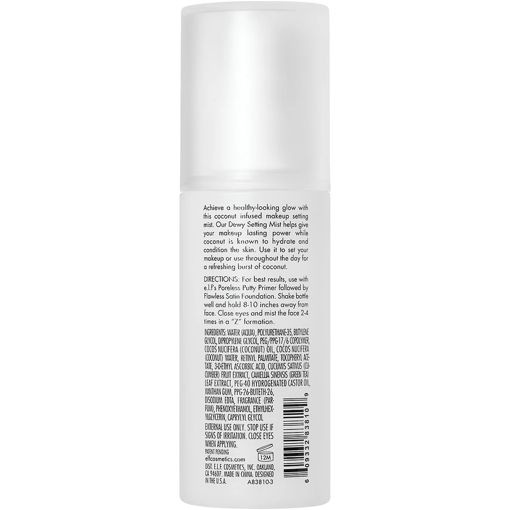Dewy Coconut Setting Mist