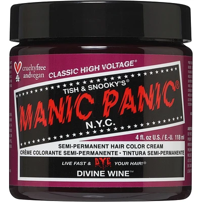 Semi-permanent hair color cream