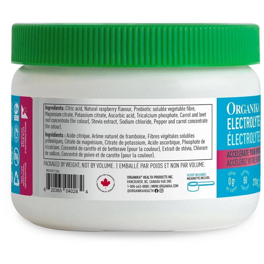Electrolytes Wild Raspberry 210G TUB