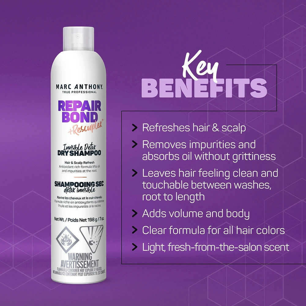 Repair Bond +Rescuplex™ Invisible Detox Dry Shampoo