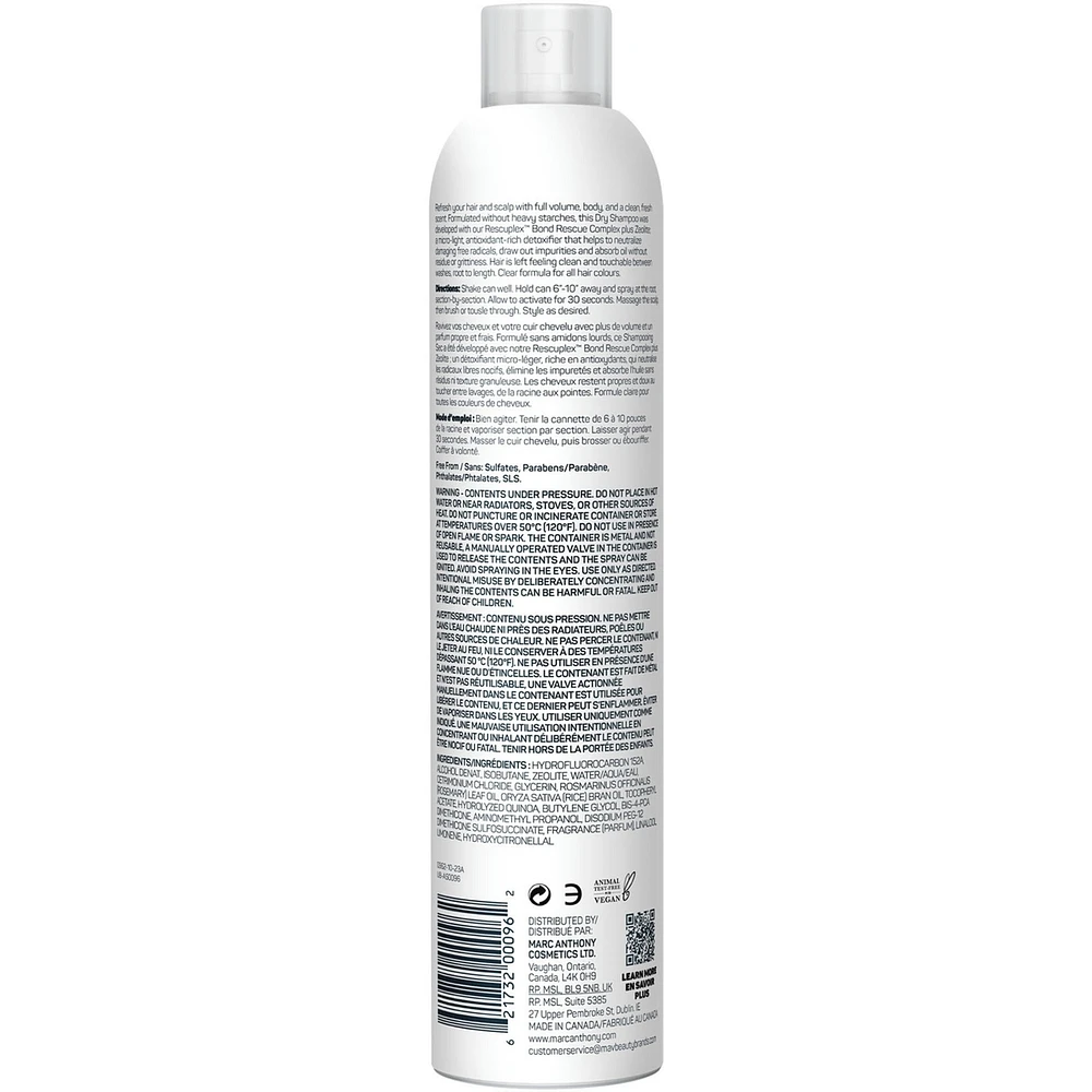 Repair Bond +Rescuplex™ Invisible Detox Dry Shampoo